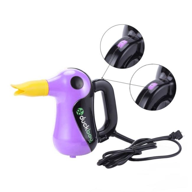 Handheld pet grooming dryer with attachments
