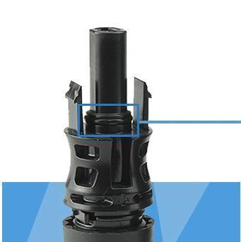 Hot Selling IP67 1500VDC Solar PV Cable Connector 6mm2 Mc4 Solar Male and Female Connectors