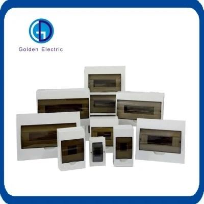 12/24/36/48 Ways Plastic MCB Distribution Box Electrical Distribution Panel Board Electronic Cover Switch Box Enclosure