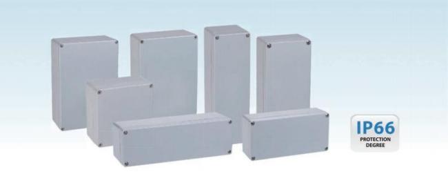 IP66 Waterproof Aluminium Enclosure Wall Mounting Electrical Junction Box