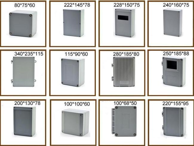 IP66 Waterproof Aluminium Enclosure Wall Mounting Electrical Junction Box