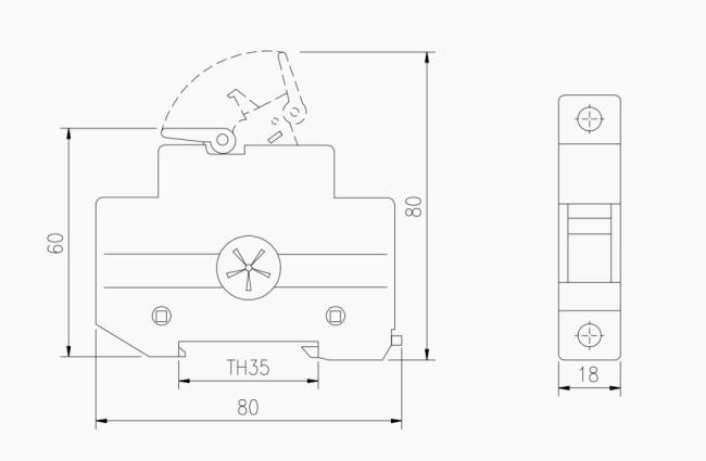 10*38mm 14*51mm Solar PV 1000V DC Fuse Holder Base with LED Indicator Light for Solar Energy System