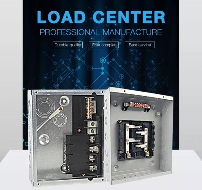 Single Phase Electric Residential Load Center Panel Parts Interior of The Load Centers