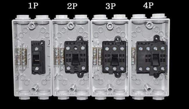 Indoor & Outdoor Isolation Switch Box 230VAC 1p 20A 35A Ukf Weatherproof Isolator Switch