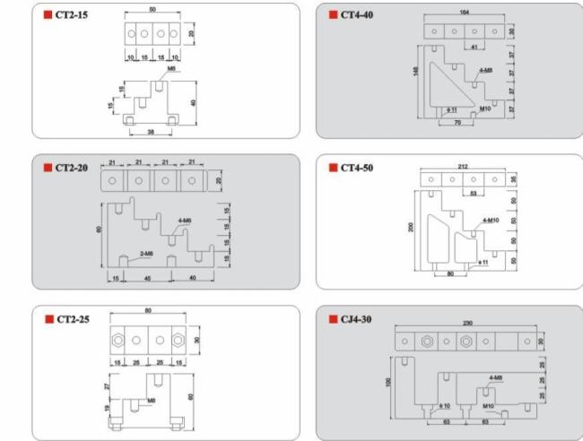 Cj4-40 Busbar Insulator Busbar Support Step Busbar Insulator