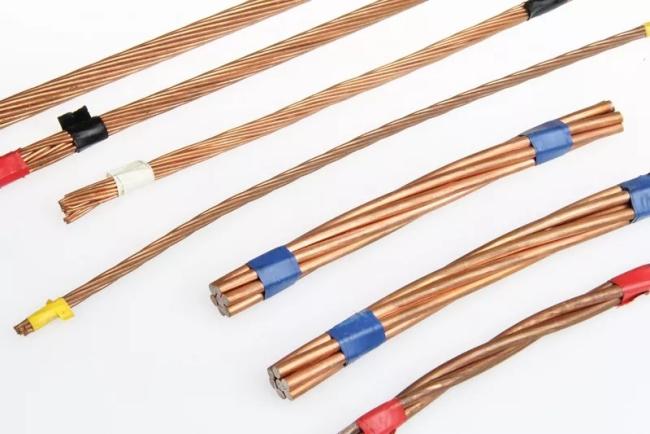 Copper Clad Steel Wire 16mm2 25mm2 35mm2 50mm2 70mm2 Bare Copper Ground Wire for Earthing Systems