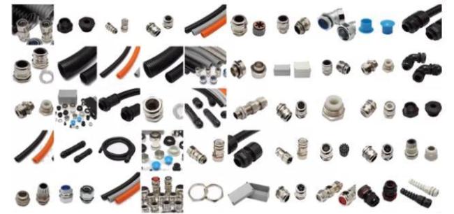 IP68 Waterproof Electrical Wire Protection Plastic Nylon Cable Gland