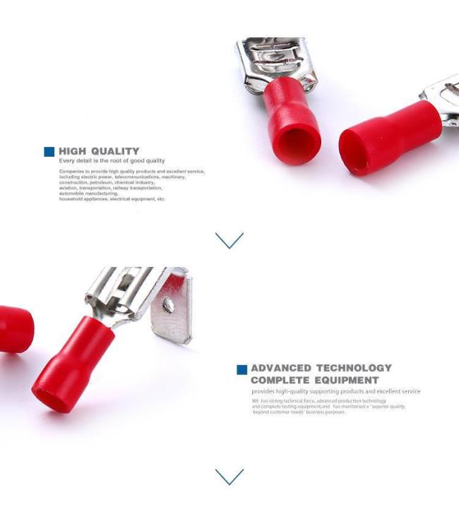 Pbdd Series Electrical Insulated Brass Terminal Piggy Back Disconnects