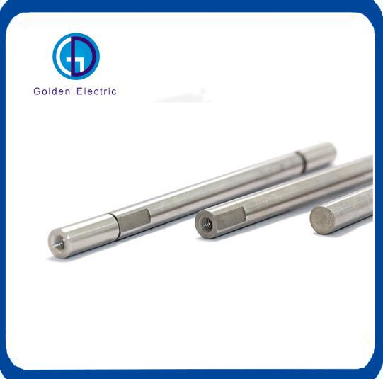 CNC Small Brass Double Threaded 20mm Metal Pin Shaft Price Carbon Steel Custom Round Shaft Precision 304 Stainless Steel Shaft