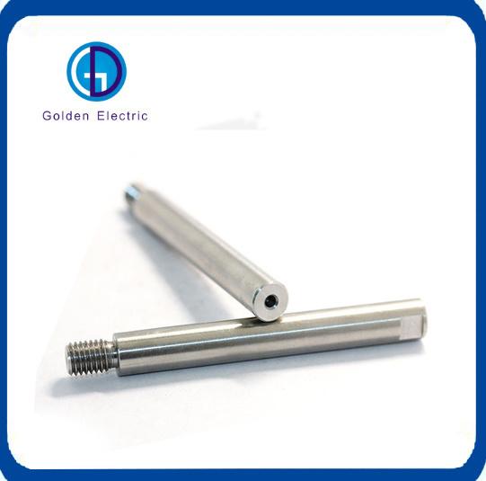 CNC Small Brass Double Threaded 20mm Metal Pin Shaft Price Carbon Steel Custom Round Shaft Precision 304 Stainless Steel Shaft