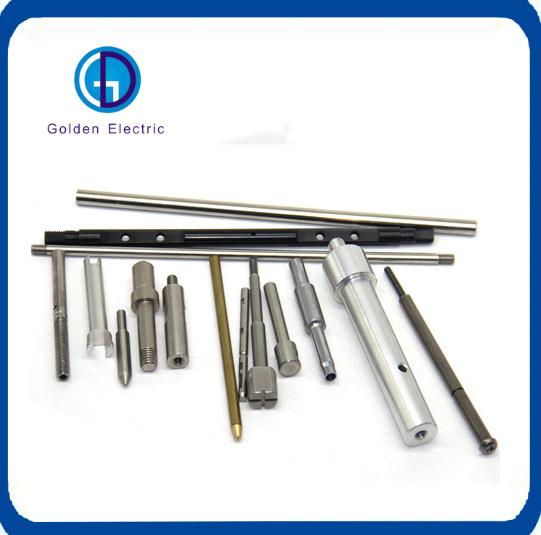 CNC Small Brass Double Threaded 20mm Metal Pin Shaft Price Carbon Steel Custom Round Shaft Precision 304 Stainless Steel Shaft