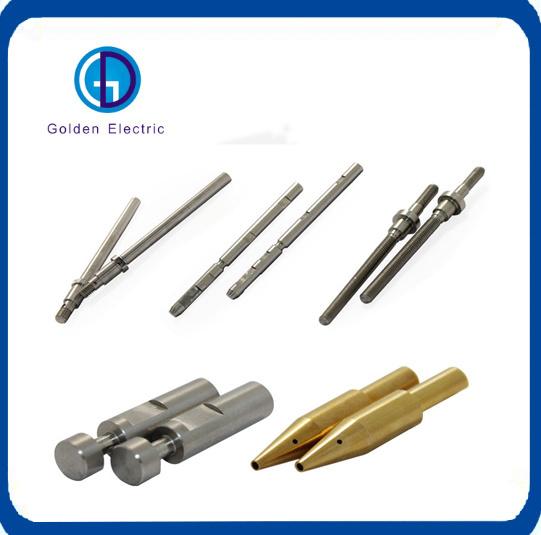 CNC Small Brass Double Threaded 20mm Metal Pin Shaft Price Carbon Steel Custom Round Shaft Precision 304 Stainless Steel Shaft