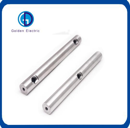 China Customized Fastener Semi-Tubular Shaft Stainless Steel Brass Metal Shaft Thread Motor Flexible Shaft
