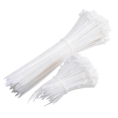 China 3.6*150mm Nylon Zip Cable Ties 130mm White Wraps Bunnings for sale