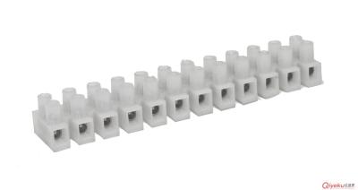China Multi Position Hard Plastic Barrier Terminal Block , Strip Connector Block for sale