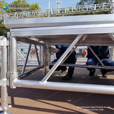 China aluminum portable stage curtain stand portable outdoor event stage Aluminum Stage Platform,Removable Stage for sale