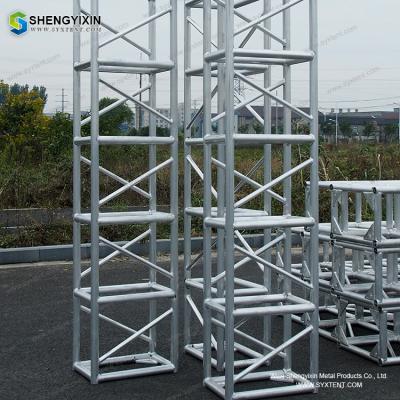 China Jiangsu Wuxi Manufacturer outdoor event stage aluminium spigot truss fast build stage trusses light truss for sale