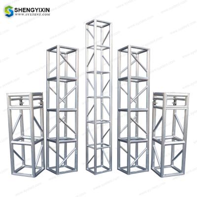 China Concert Lighting Tower Aluminum Structures/ Outdoor Portablestage truss,Truss system 390x390cm,global truss system for sale