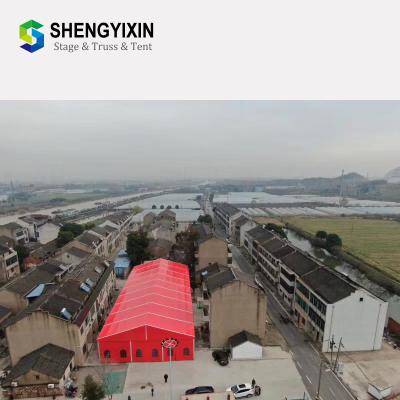 China High quality aluminum 30x50 aluminum frame tent PVC Clear large used military tents for sale for sale