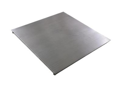 China 1.5x2m 3T Electronic Brushed Stainless Steel Platform Scale for sale