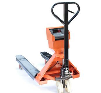 China 2 Ton Steel Electronic Pallet Truck Weighing Scales for sale