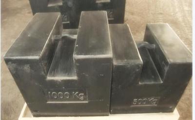 China 500kg M1 20kg 10kg cast iron test weight for crane, cast iron weight for elevator weight for sale