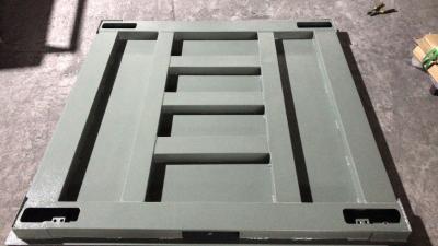 Chine Échelle électronique simple de plancher de plate-forme de balance du bureau 1.2x1.2m-3t Pitless Digital à vendre