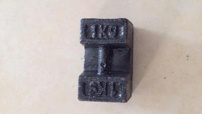 China M1 Class 2kg Cast Iron Calibration Weights ,  Elevator Test Weight for sale
