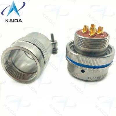 China 25A-300A Current Rating Stainless Steel Passivated Plug XCD22T4K1P40 With Cable Clamp for sale