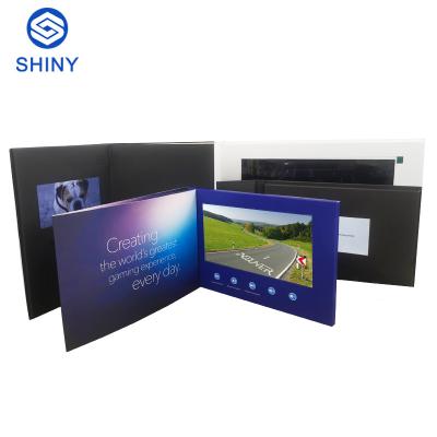 Chine 2.4 Inch LCD Display Blank Video Name Business Card For Real Estate Gift Market à vendre