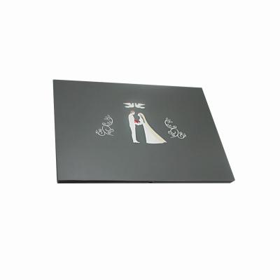 Chine Carte visuelle de brochure d'affichage à cristaux liquides du livre à couverture dure 10inch pour la taille de la marque 148×210mm à vendre