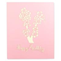 China Cartão de ROHS Cherry Blossom Tree Pop Up, ODM do OEM dos cartões à venda
