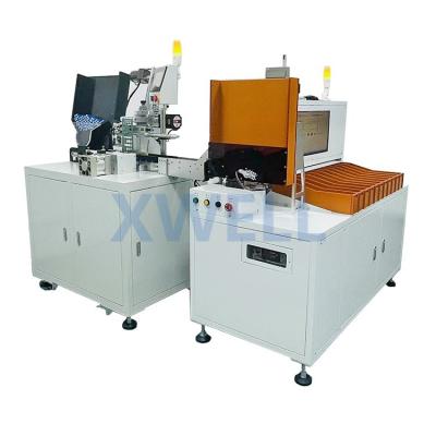 China Combined Battery Sticking Machine 11 Channel Battery Cell Sorting Machine for sale