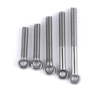 China DIN 444 Stainless Steel Eye Bolt SS 304 Small Female Swing Eye Bolt With Eye Nut for sale