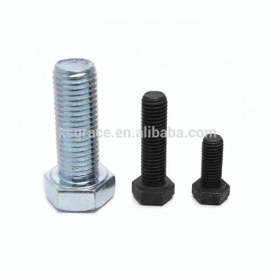 China DIN933 Carbon Steel Hex Head Bolt Hexagon Head Bolts With Full Thread for sale