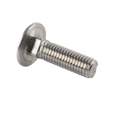 China Stainless Steel 304 316 DIN603 Mushroom Head Square Neck Carriage Bolts Carriage Bolt for sale