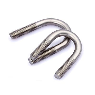 China DIN 3570 A2-70 A4-80 U Bolts Stainless Steel Stirrup Bolt for sale