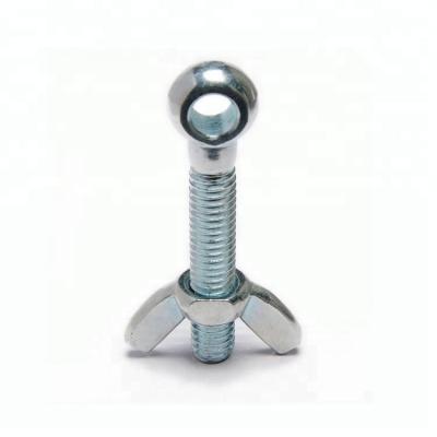 China M4 To M100 Lifting Ring Eye Bolt Dog Bolt With Wing Nut for sale