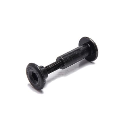 China Custom Countersunk Head Sex Bolt Binding Post Rivet Stainless Steel Male And Female Screw Chicago Screws For Leather for sale