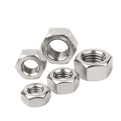 China Stainless Steel Left Hand (Reverse) Thread Hex Machine Screw Nuts for sale