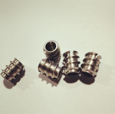 China DIN 7965 Slotted Threaded Inserts Self Tapping Nuts Stainless Steel for sale
