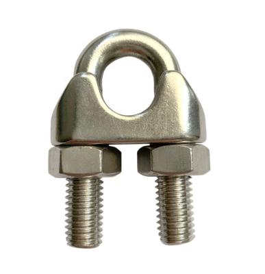 China SUS316 Stainless Steel Wire Rope Clamps DIN 1142 ISO9001 for sale