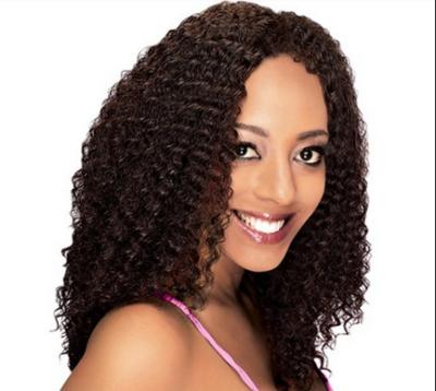 China Water Wave / Kinky Curl full lace wigs virgin hair 100% Brazilian Wig for sale