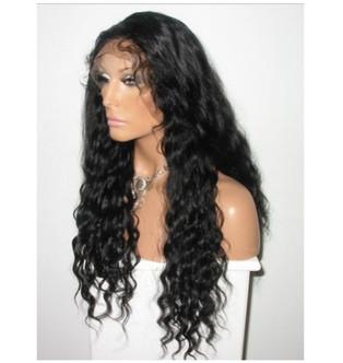 China Tangle Free Pure Full Lace Human Hair Wigs Body Wave Density 150% for sale