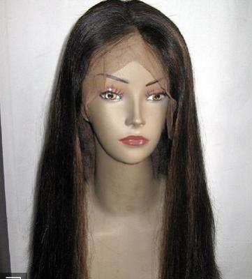 China 7A Grade Loose Wave Glueless Straight Human Hair Wig for white women for sale