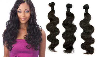 China 18Inch 7A Natural Virgin Hair Double Drawn Human Hair Extensions  for sale