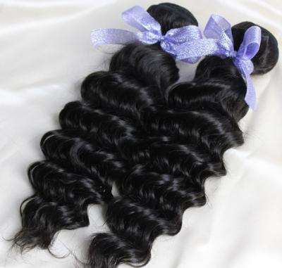 China Natural Black grade 6a virgin brazilian hair ,  Softy Hair Extension for sale