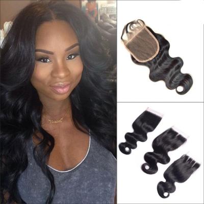 China No Tangle Body Wave Curly Human Hair Wigs Closure Brazilian Virgin Hair For White Girl for sale