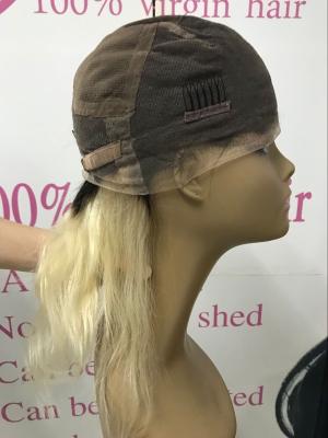 Chine 1B/613 la couleur deux modifient la tonalité prolongements de cheveux d'Ombre de perruques de cheveux/femmes blanches de vrais à vendre