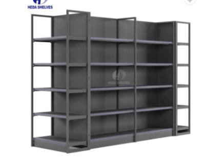 China Metallic Supermarket Shelf Equipment Rack Gondola Shelves for sale